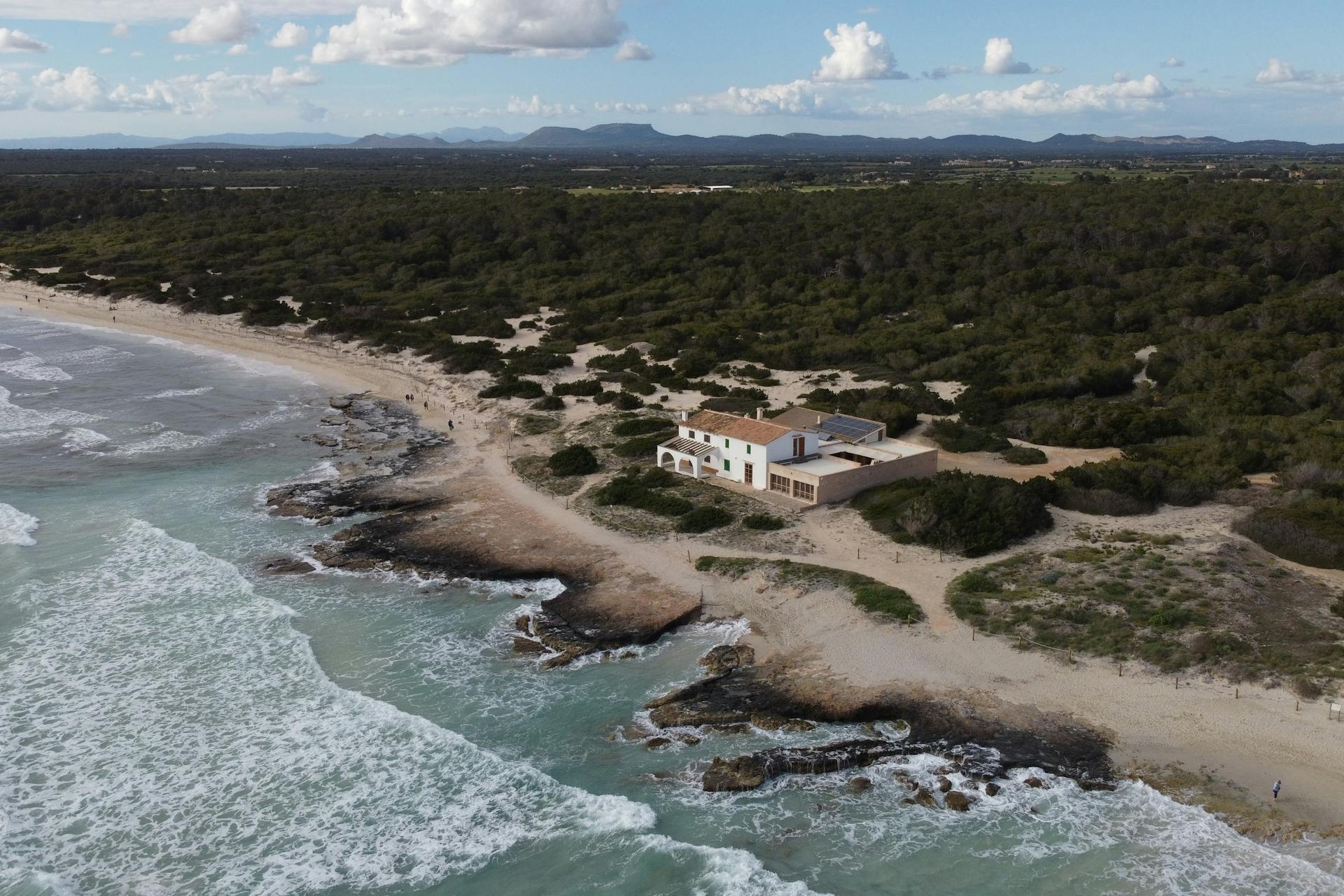 Autarke Finca an der Küste Mallorcas