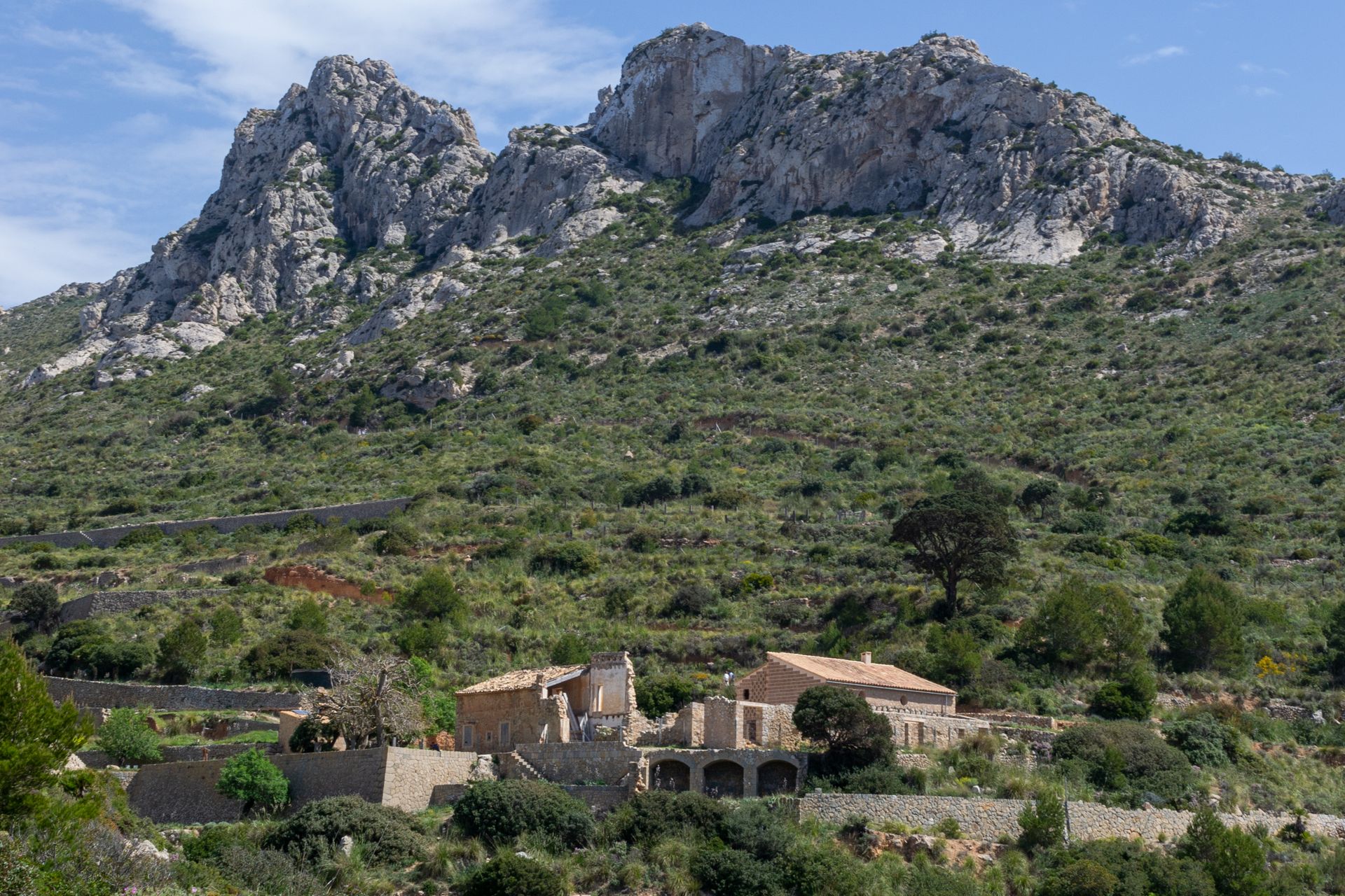 Finca in der Landschaft Mallorcas